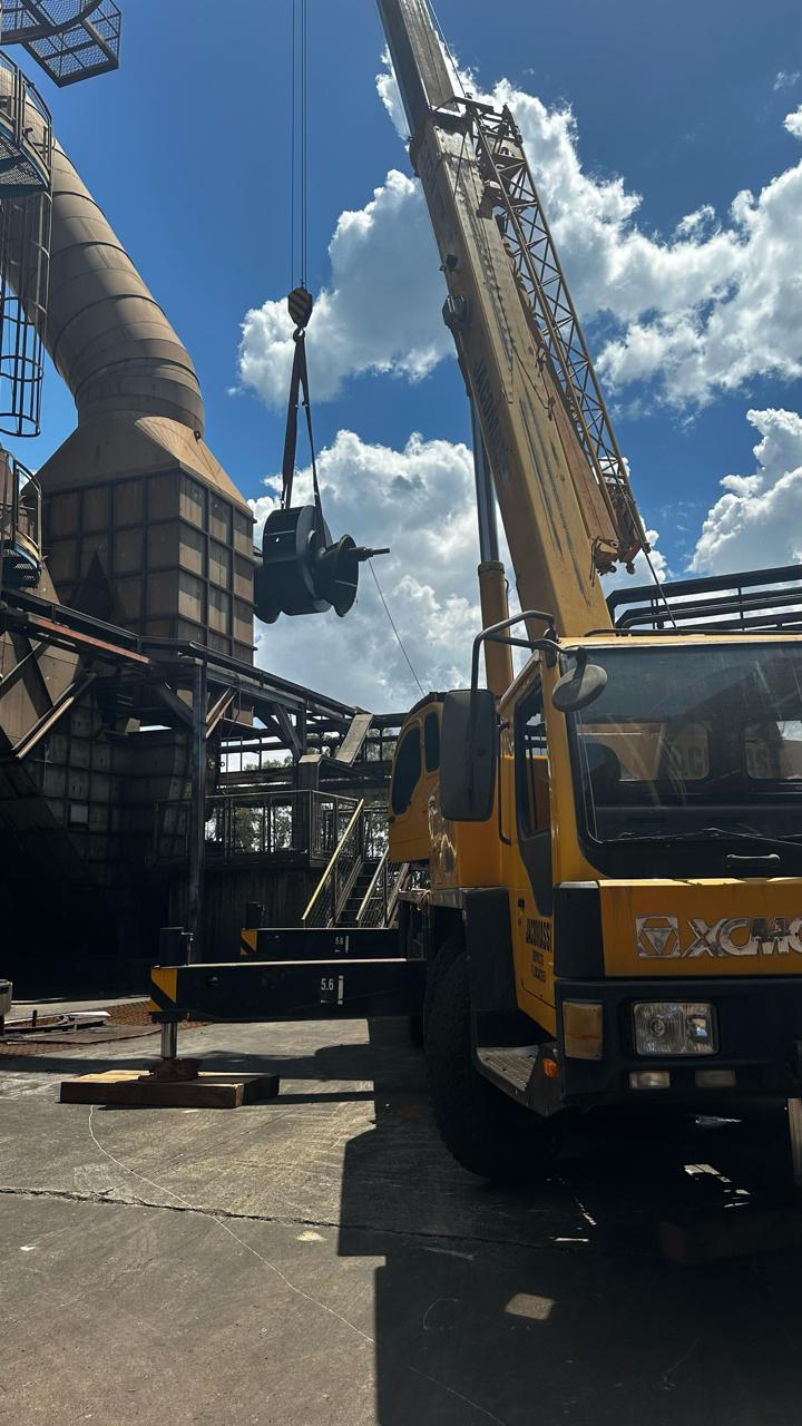 Manutenção em Caldeira 46